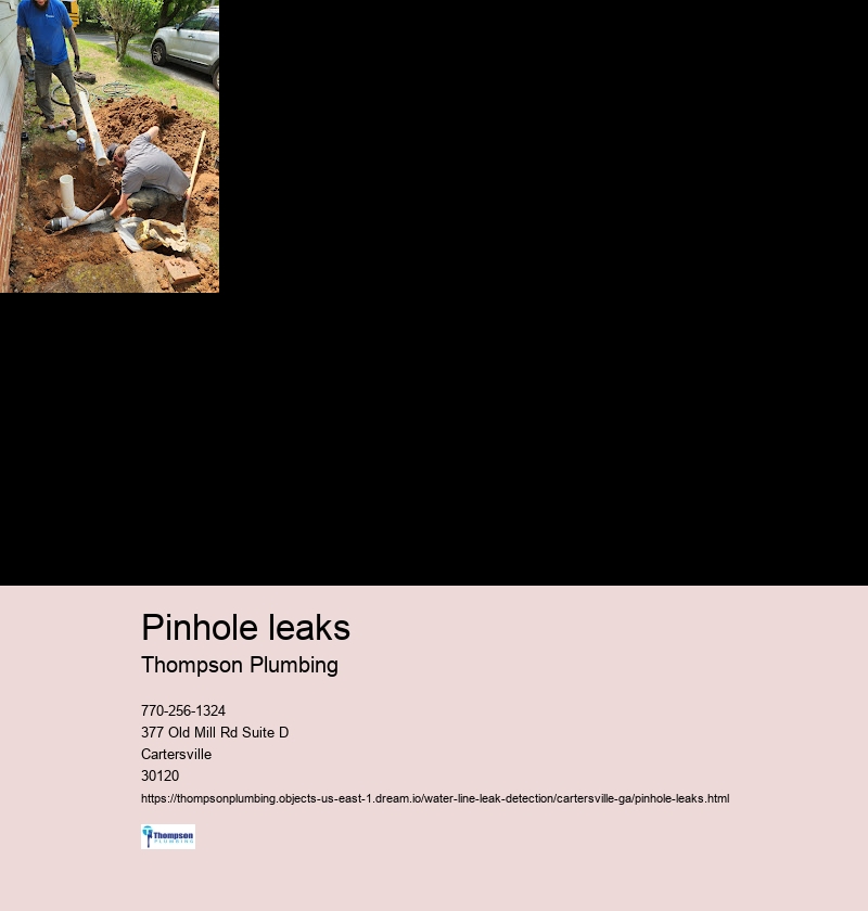 Pinhole leaks